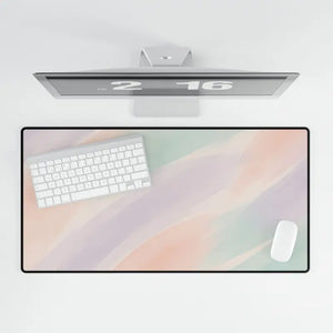 Pastel Desk Mat - Vibrant Office Pad for Stylish Workspace - Dipaliz - 31.5’’ × 15.5’’ - Mouse Pads