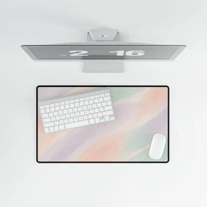 Pastel Desk Mat - Vibrant Office Pad for Stylish Workspace - Dipaliz - Mouse Pads