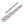 Pastel Stripe Slim Necktie - Satin Keeper Loop - Dipaliz - Neckties