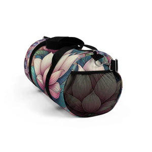 Vibrant Floral Fun Duffel Bag - Polyester Travel - Dipaliz - Bags
