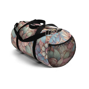 Vibrant Floral Polyester Duffel - Bold Travel Bag - Dipaliz - Bags