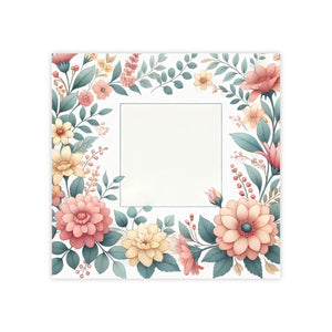 Pastel Floral Sticky Notes - Premium Paper - Dipaliz