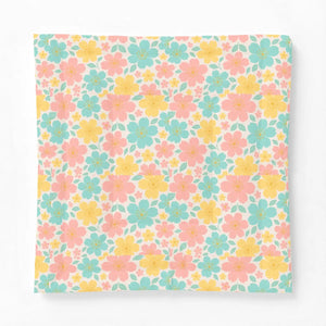Pastel Floral Cotton Comforter – Oeko-tex - Dipaliz - Quilts & Comforters