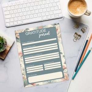 Pastel Floral Notepad - Stylish Organized Notes - Dipaliz - Notepads