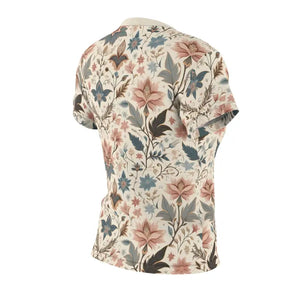 Timeless Pastel Floral Aop T-shirt for Women - Dipaliz - T-shirts