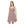Pastel Floral Skater Dress – Stretchy Fabric - Dipaliz - Dresses - s