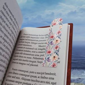 Chic Aluminum Bookmark - Pastel Florals Eco-friendly Gift - Dipaliz - Bookmarks