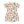 Sustainable All-over-print T-shirt Dress Pastel Flower - Dipaliz - Dresses