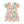Sustainable All-over-print T-shirt Dress Pastel Flower - Dipaliz - Dresses