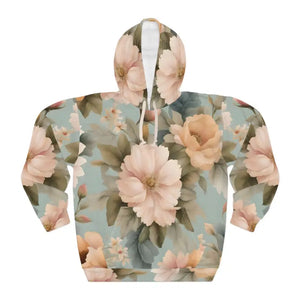 Floral Hoodie Pastel Garden Magic Unisex Pullover - Dipaliz - s / Cotton - Hoodies