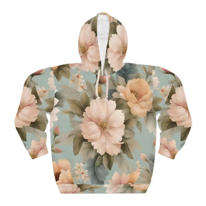 Chic Floral Unisex Hoodie: Cozy Style with a Fresh Twist - s / Cotton Hoodies