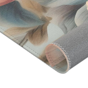Pastel Flowers Area Rugs – Chenille Decor - Dipaliz