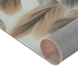 Pastel Flowers Area Rugs – Chenille Decor - Dipaliz