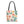 Pastel Floral Tote Bag - Black Cotton Elegance - Dipaliz - Shopping Totes