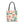 Pastel Floral Tote Bag - Black Cotton Elegance - Dipaliz - Shopping Totes