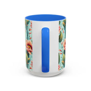 Mug - Colorful Mugs with Pastel Flowers for Modern Lifestyle - Dipaliz