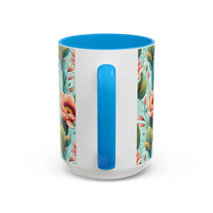 Mug - Colorful Mugs with Pastel Flowers for Modern Lifestyle - Dipaliz