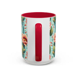 Mug - Colorful Mugs with Pastel Flowers for Modern Lifestyle - Dipaliz