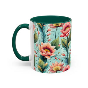 Mug - Colorful Mugs with Pastel Flowers for Modern Lifestyle - Dipaliz