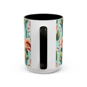 Mug - Colorful Mugs with Pastel Flowers for Modern Lifestyle - Dipaliz
