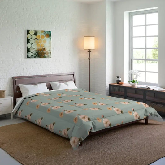 Transform your Bedroom with the Dipaliz Pastel Flowers Comforter - 88’’ × Home Decor