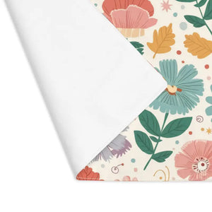 Chic Pastel Flowers Placemats - Elegant Dining Decor - Dipaliz - 18’’ × 14’’