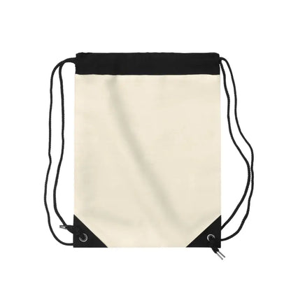 Charming Elegance: Bird & Pastel Flowers Drawstring Bag - one Size Bags