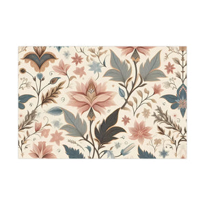 Pastel Flower Gift Wrap Paper - Premium Matte or Satin - Dipaliz - Wrapping