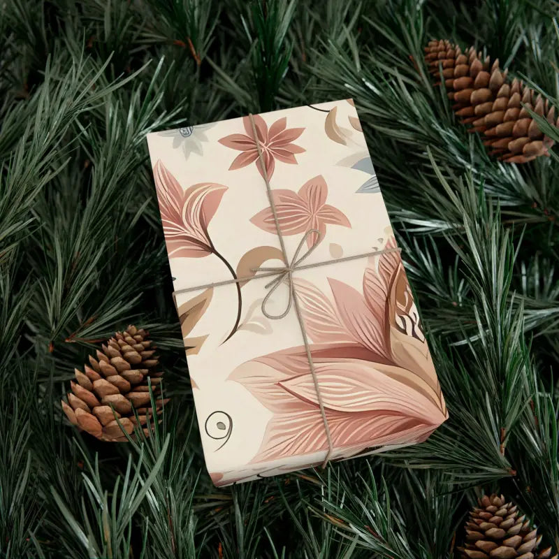 Unwrap Joy: Magical Pastel Flower Gift Wrap Paper Magic - Home Decor