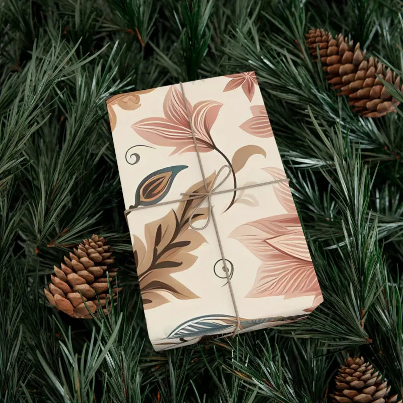 Unwrap Joy: Magical Pastel Flower Gift Wrap Paper Magic - Home Decor