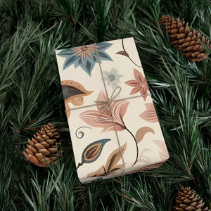 Pastel Flower Gift Wrap Paper - Eye-catching Design - Dipaliz - Wrapping