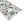 Soft Teal & Pink Botanical Fringe Light Scarf - Scarves Shawls