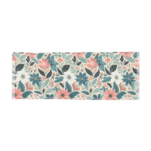 Chic Light Scarf - Pastel Floral Lightweight Fabric - Dipaliz - 27’’ × 71’’ - Scarves & Shawls