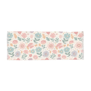 Chic Pastel Floral Scarf - Polyester Fashion Accessory - Dipaliz - Scarves & Shawls