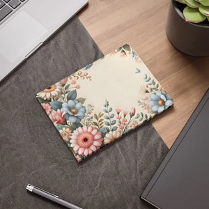 Pastel Flower Sticky Notes - White Uncoated Paper - Dipaliz