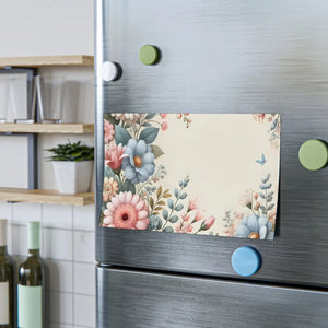 Pastel Flower Sticky Notes - White Uncoated Paper - Dipaliz
