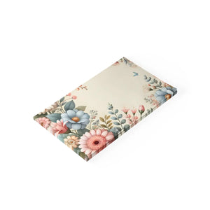 Pastel Flower Sticky Notes - White Uncoated Paper - Dipaliz