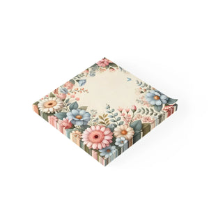 Pastel Flower Sticky Notes - White Uncoated Paper - Dipaliz