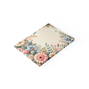 Pastel Flower Sticky Notes - White Uncoated Paper - Dipaliz