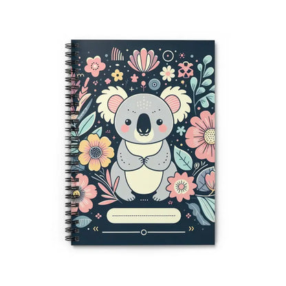 Unlock Creativity with Pastel Flower Spiral Notebook - one Size Paper Products