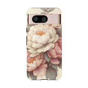 Pastel Large Flowers Phone Case - Tough Protection - Dipaliz - Mobile Cases