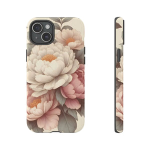Pastel Large Flowers Phone Case - Tough Protection - Dipaliz - Mobile Cases