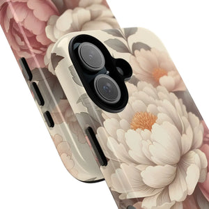 Pastel Large Flowers Phone Case - Tough Protection - Dipaliz - Mobile Cases