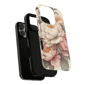 Pastel Large Flowers Phone Case - Tough Protection - Dipaliz - Mobile Cases