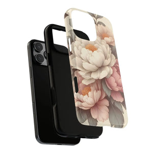 Pastel Large Flowers Phone Case - Tough Protection - Dipaliz - Mobile Cases