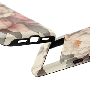 Pastel Large Flowers Phone Case - Tough Protection - Dipaliz - Mobile Cases