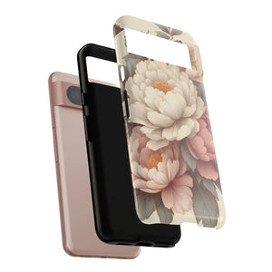 Pastel Large Flowers Phone Case - Tough Protection - Dipaliz - Mobile Cases
