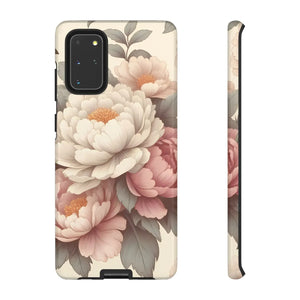Pastel Large Flowers Phone Case - Tough Protection - Dipaliz - Mobile Cases