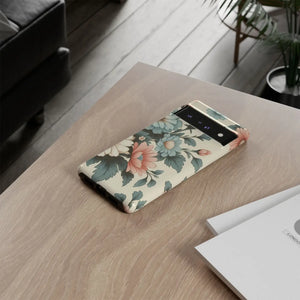 Pastel Flowers Stylish Protective Phone Cases - Dipaliz - Mobile