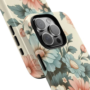 Pastel Flowers Stylish Protective Phone Cases - Dipaliz - Mobile